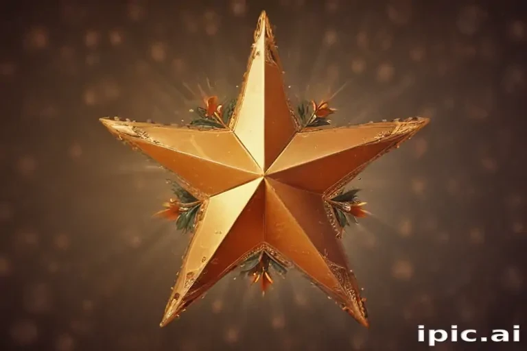 christmas star clipart