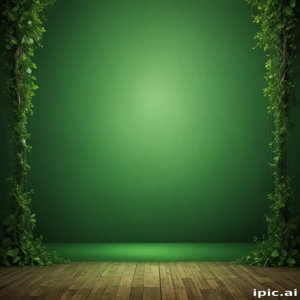 green fade background