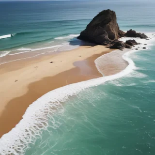 beach iphone