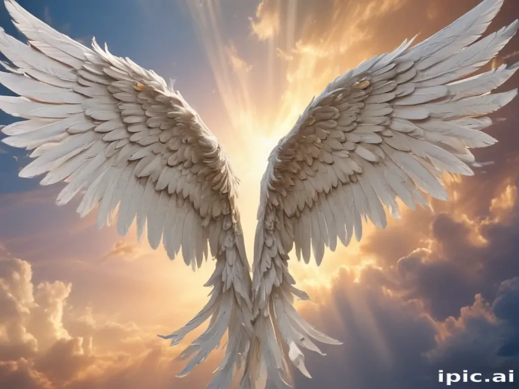 angel wings wallpaper