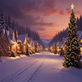 christmas eve wallpaper