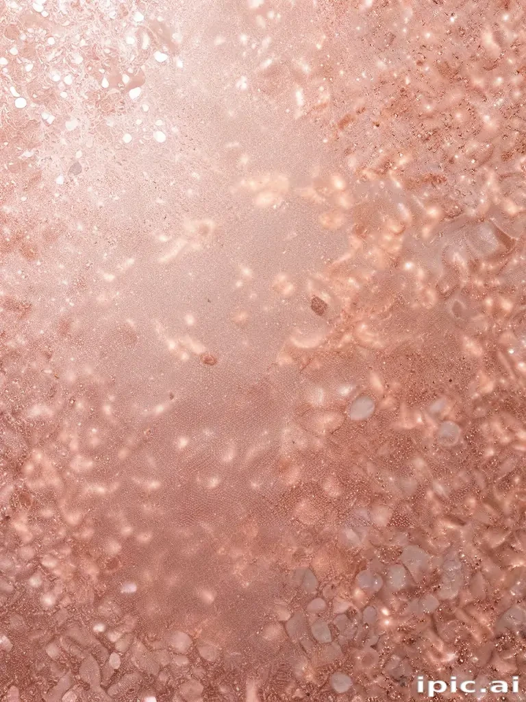 sparkly rose gold background
