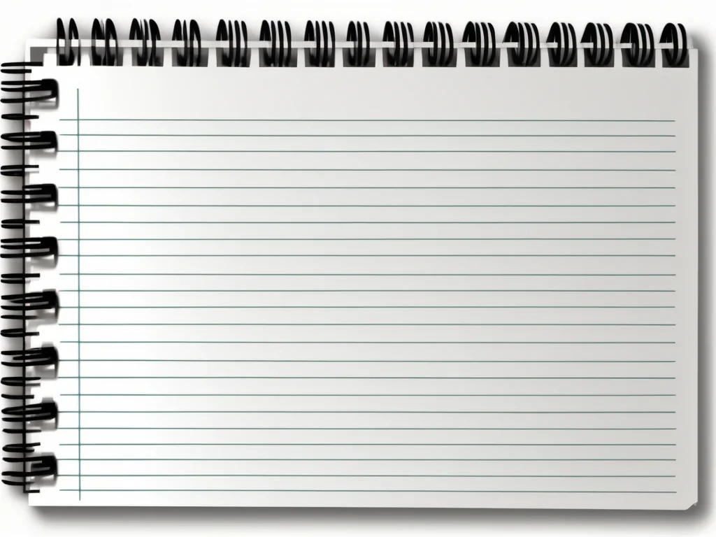 image notebook paper