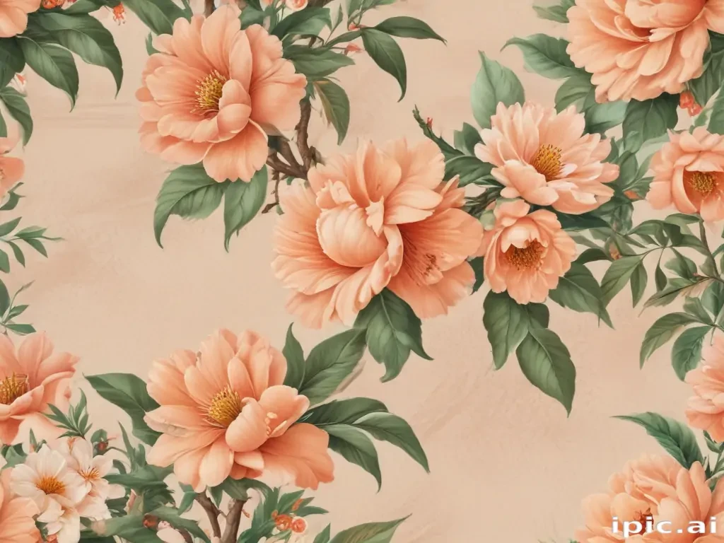 peach wallpaper aesthetic