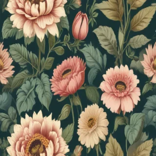 vintage flower illustration