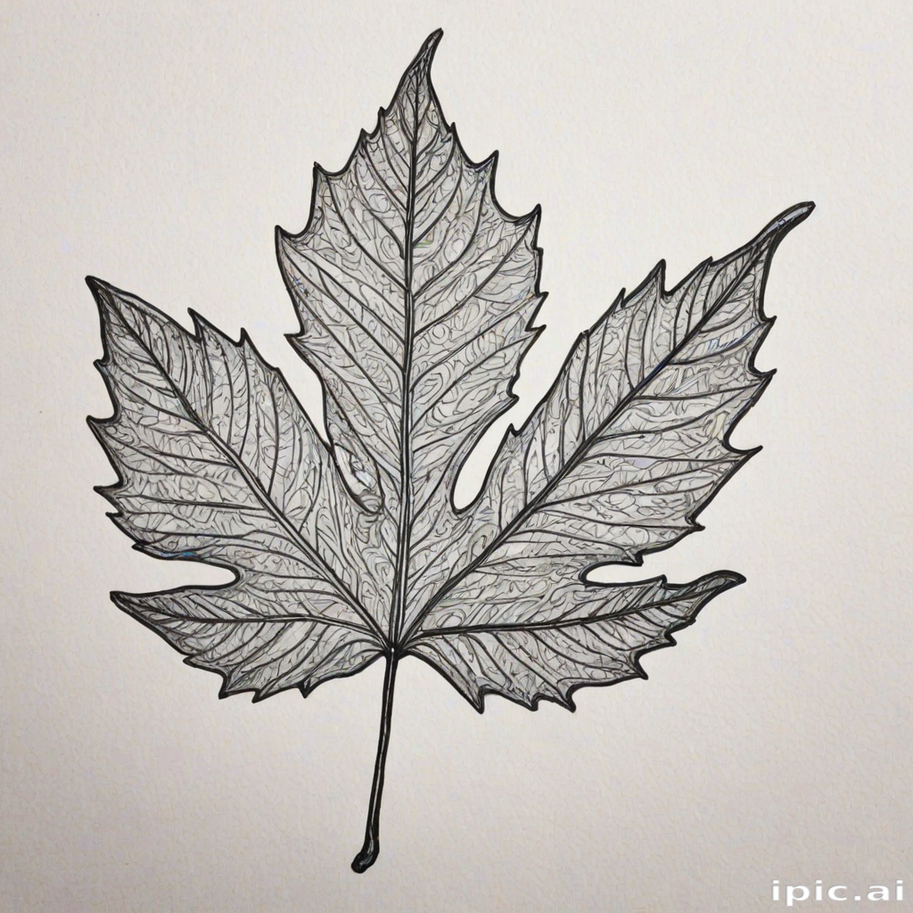leaf doodle