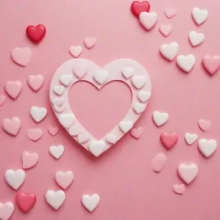 heart aesthetic background