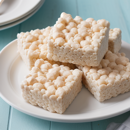 rice krispie treats with fluff