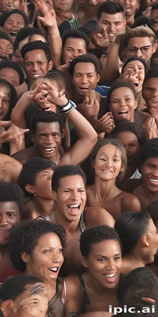 crowded png