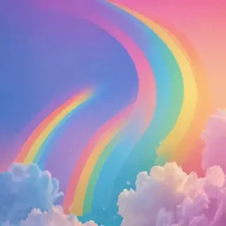 rainbow wallpaper aesthetic
