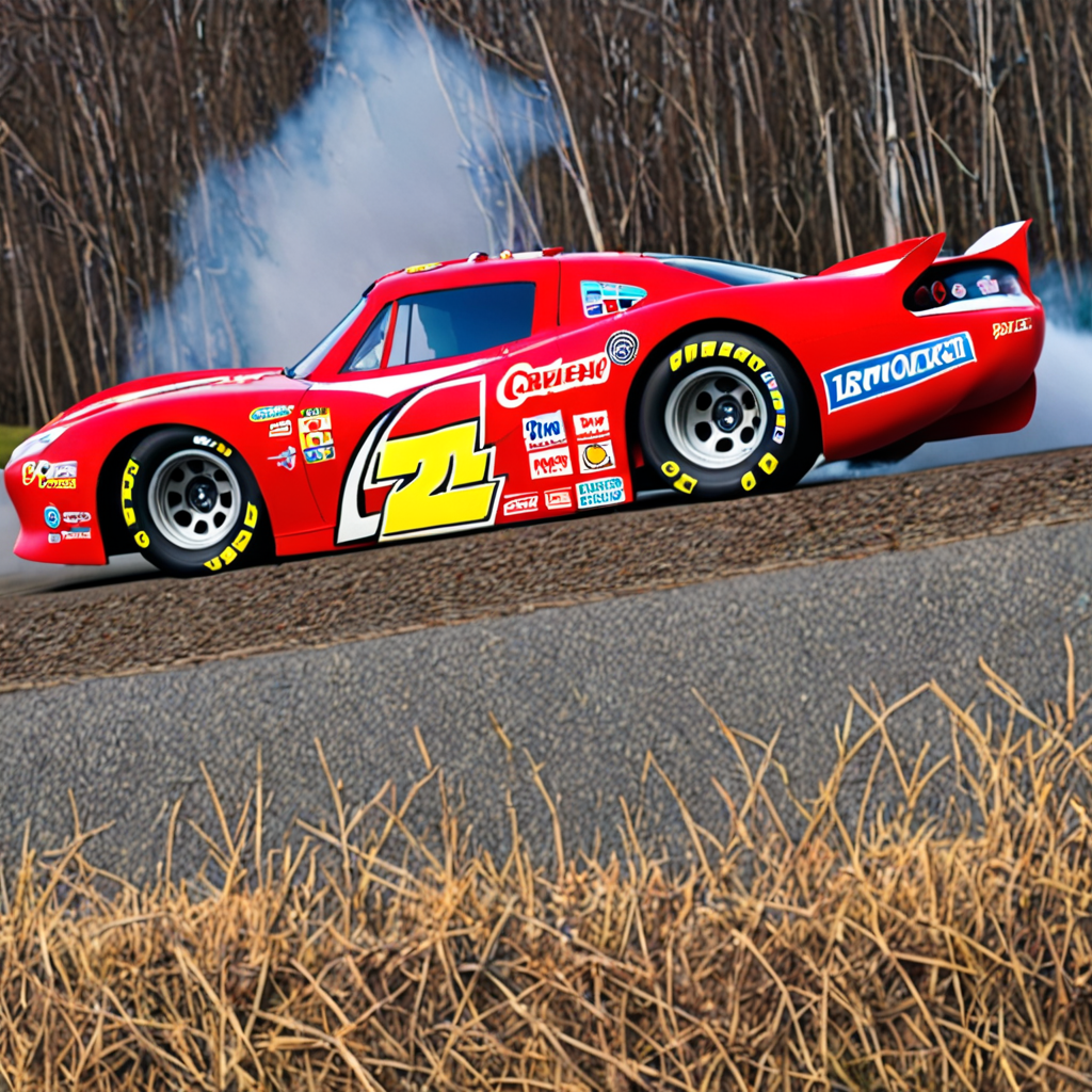 Lightning McQueen as a real person