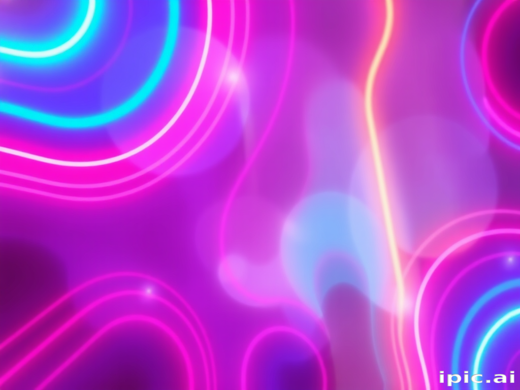 iphone neon wallpaper