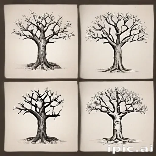 dead tree drawings