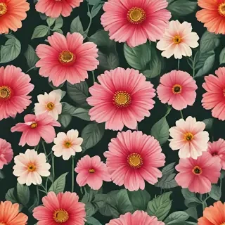 flowers with no background