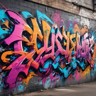 graffiti art background