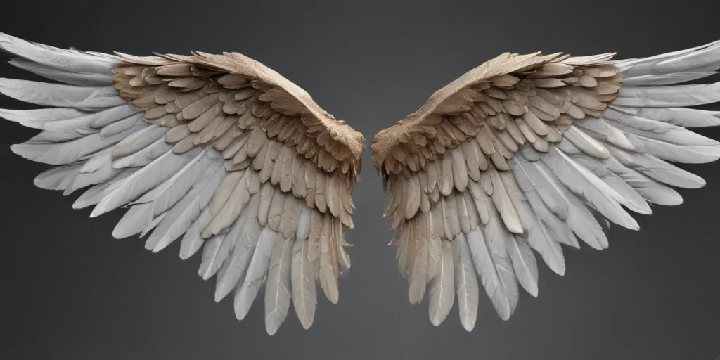 angel wings transparent background