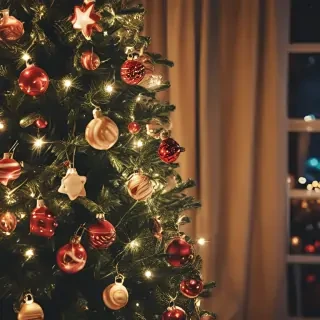 aesthetic christmas background