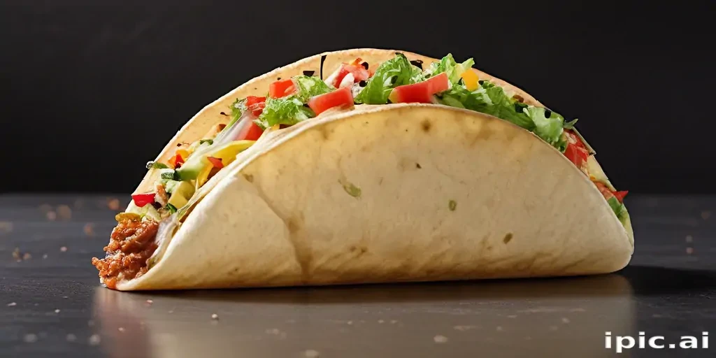 transparent taco
