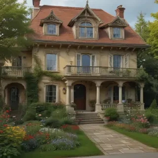house back ground