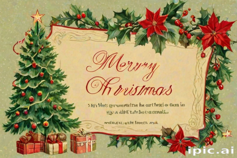 merry christmas images vintage