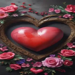heart aesthetic background