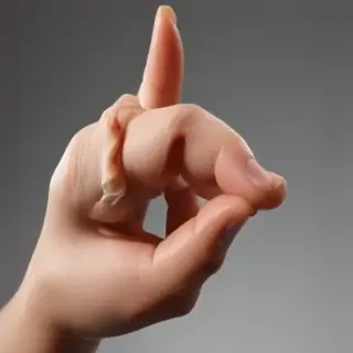 finger point png