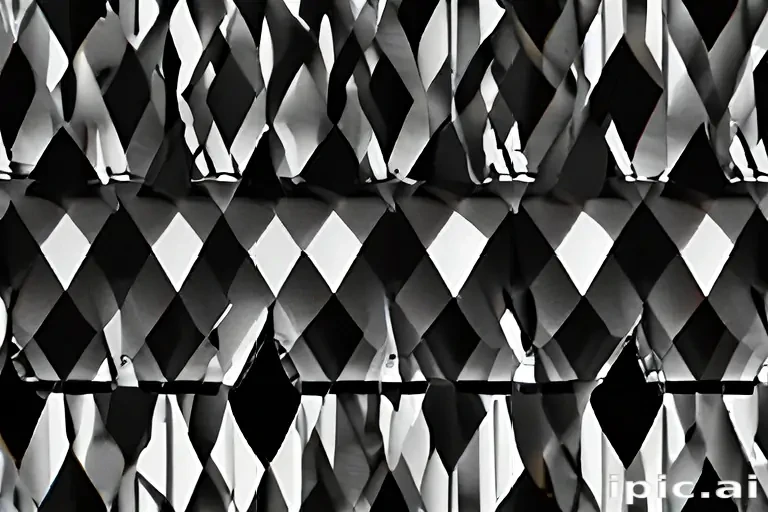 black and white pattern