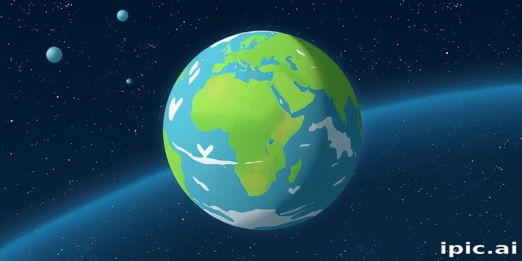 animated pic of earth