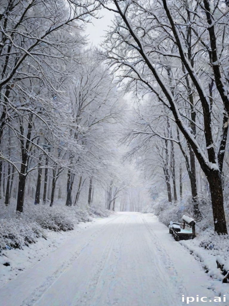 snowing iphone wallpaper