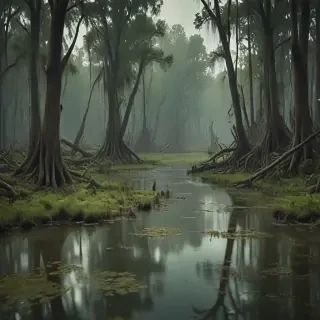 swamp background