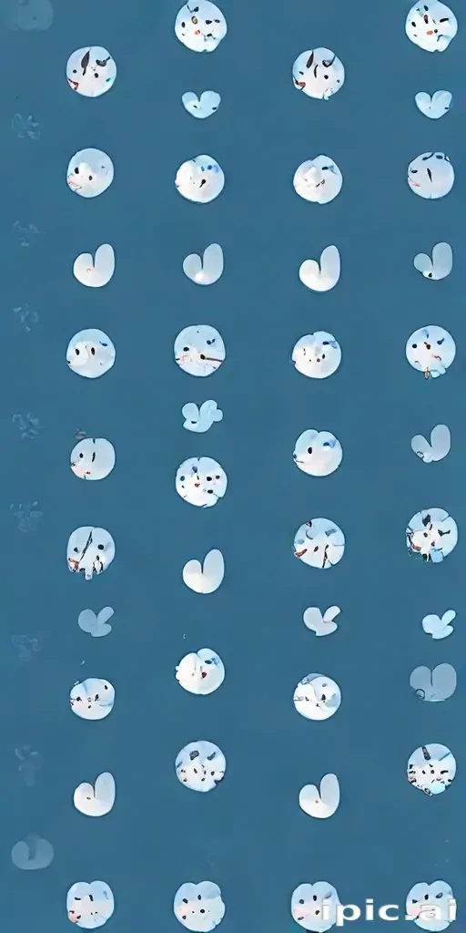 blue cute background