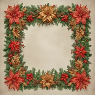 christmas border clipart