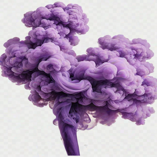 purple smoke png