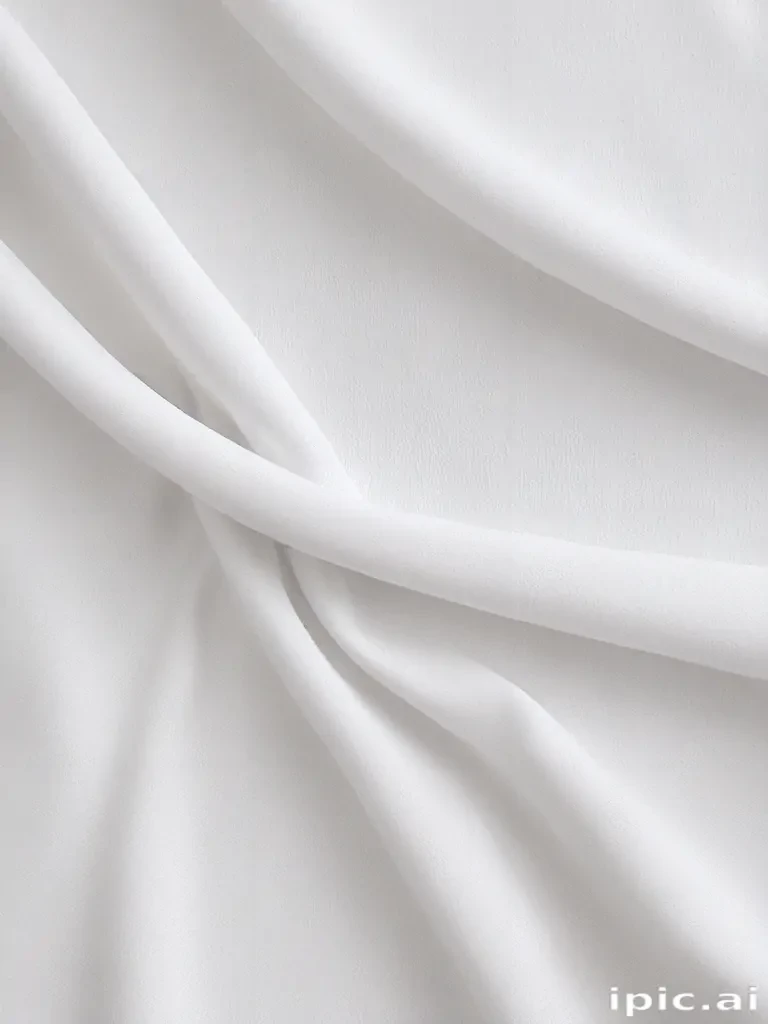 white fabric background