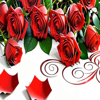 red roses wallpaper