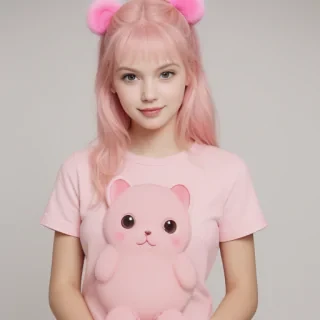 cute and pink