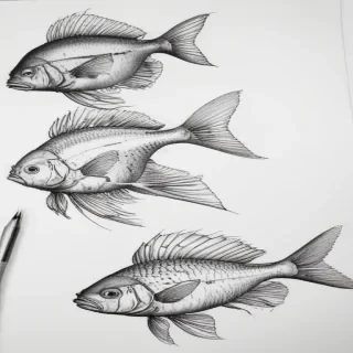fish drawings
