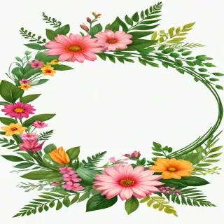 flower circle png