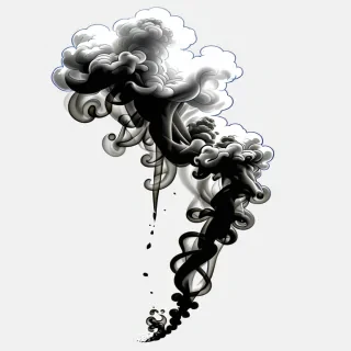 smoke white png