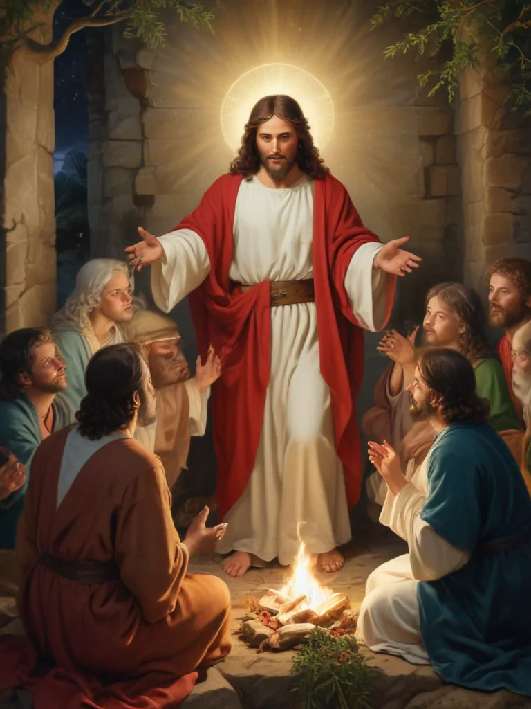 jesus at christmas images