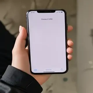 person holding phone