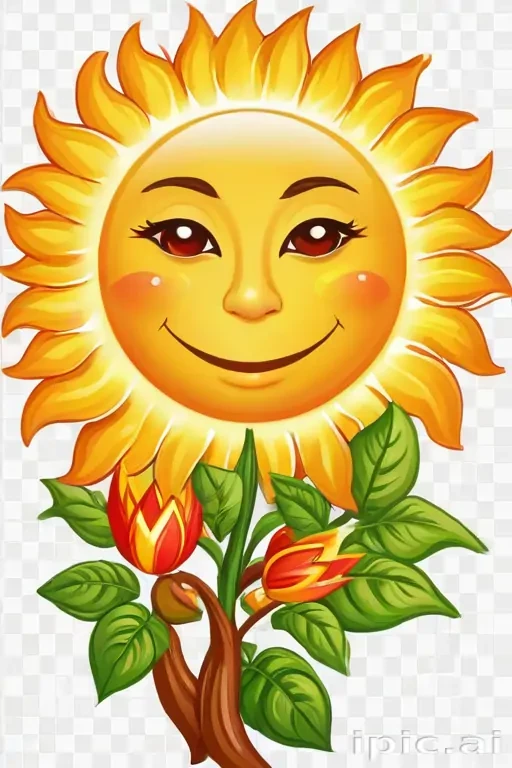 sun cartoon png