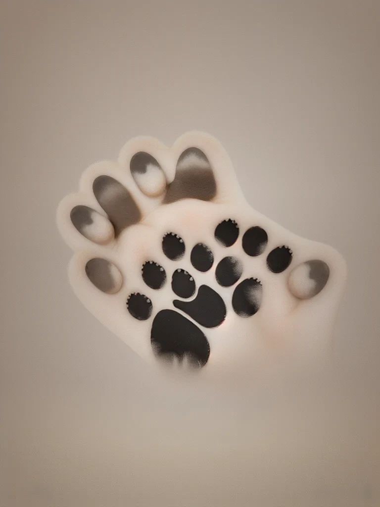 paw print background