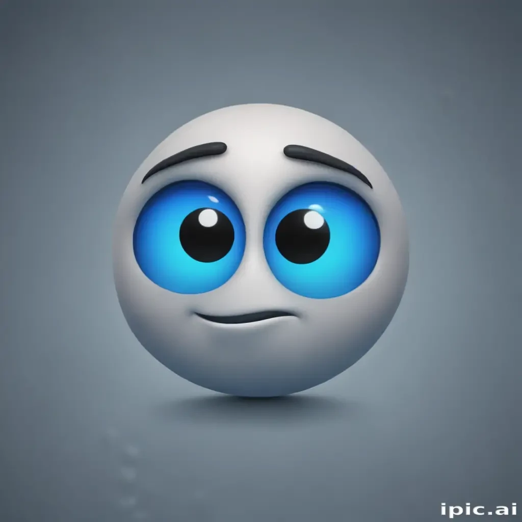 blue emoji