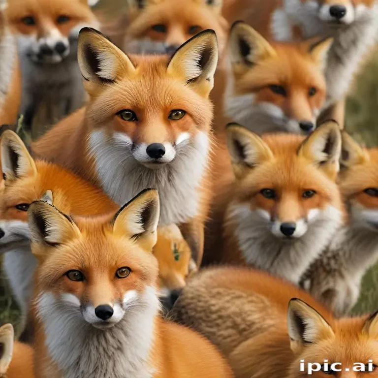 background fox