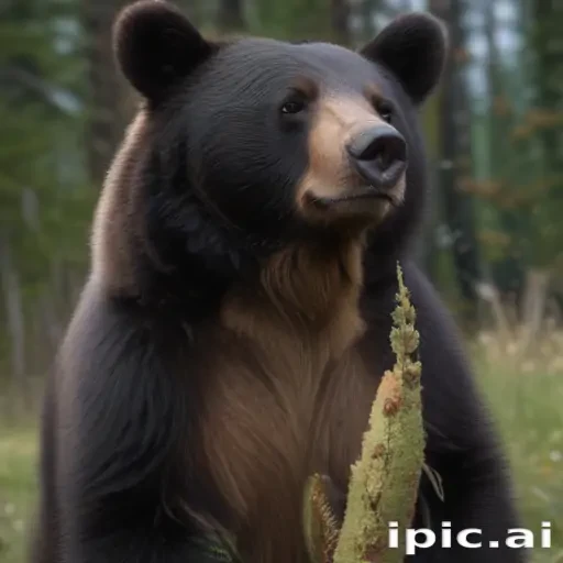 black bear png