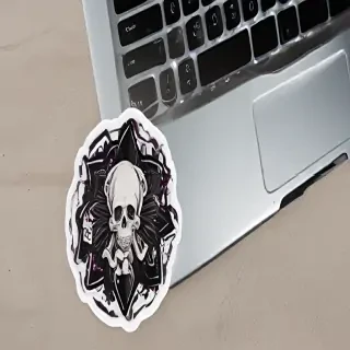 sticker mockup