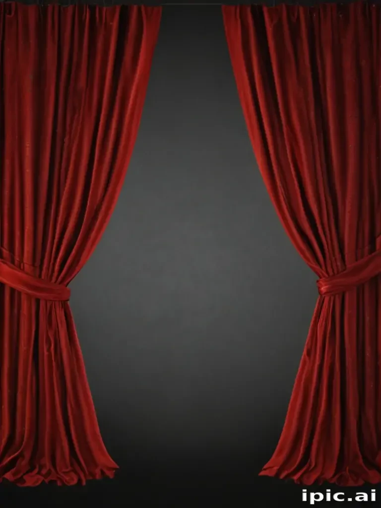 red curtain png