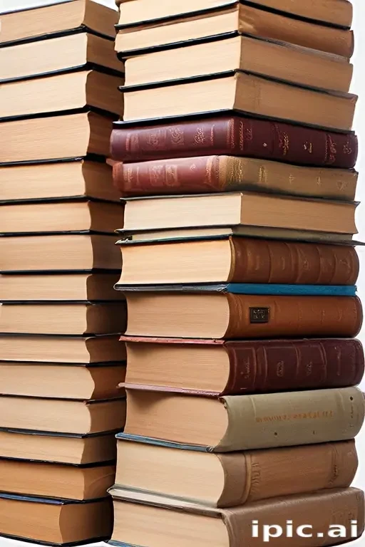 book stack png