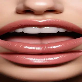 glossy lips png